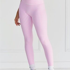 Astoria Pink Gingham Leggings